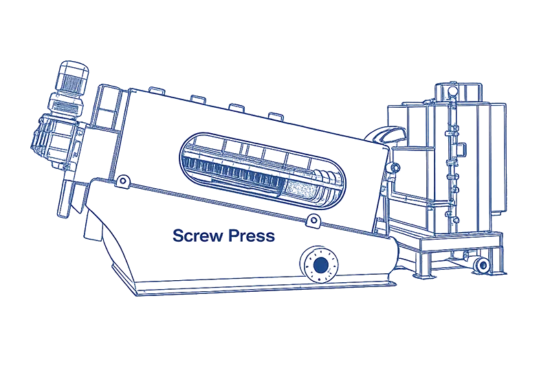 Multi-Disc Screw Press