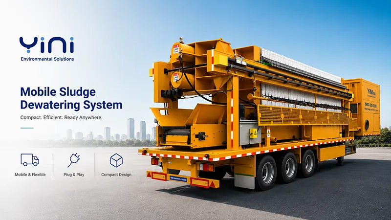 Mobile Sludge Dewatering Solutions